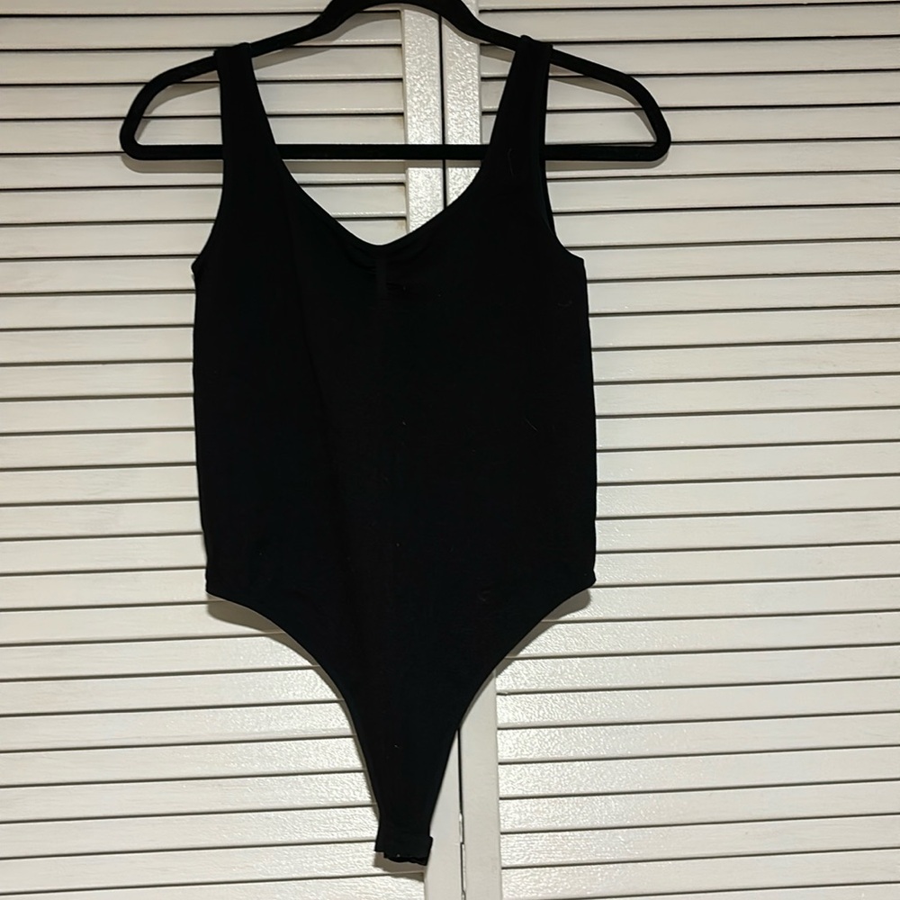 NWOT Just Polly Black Bodysuit 🖤